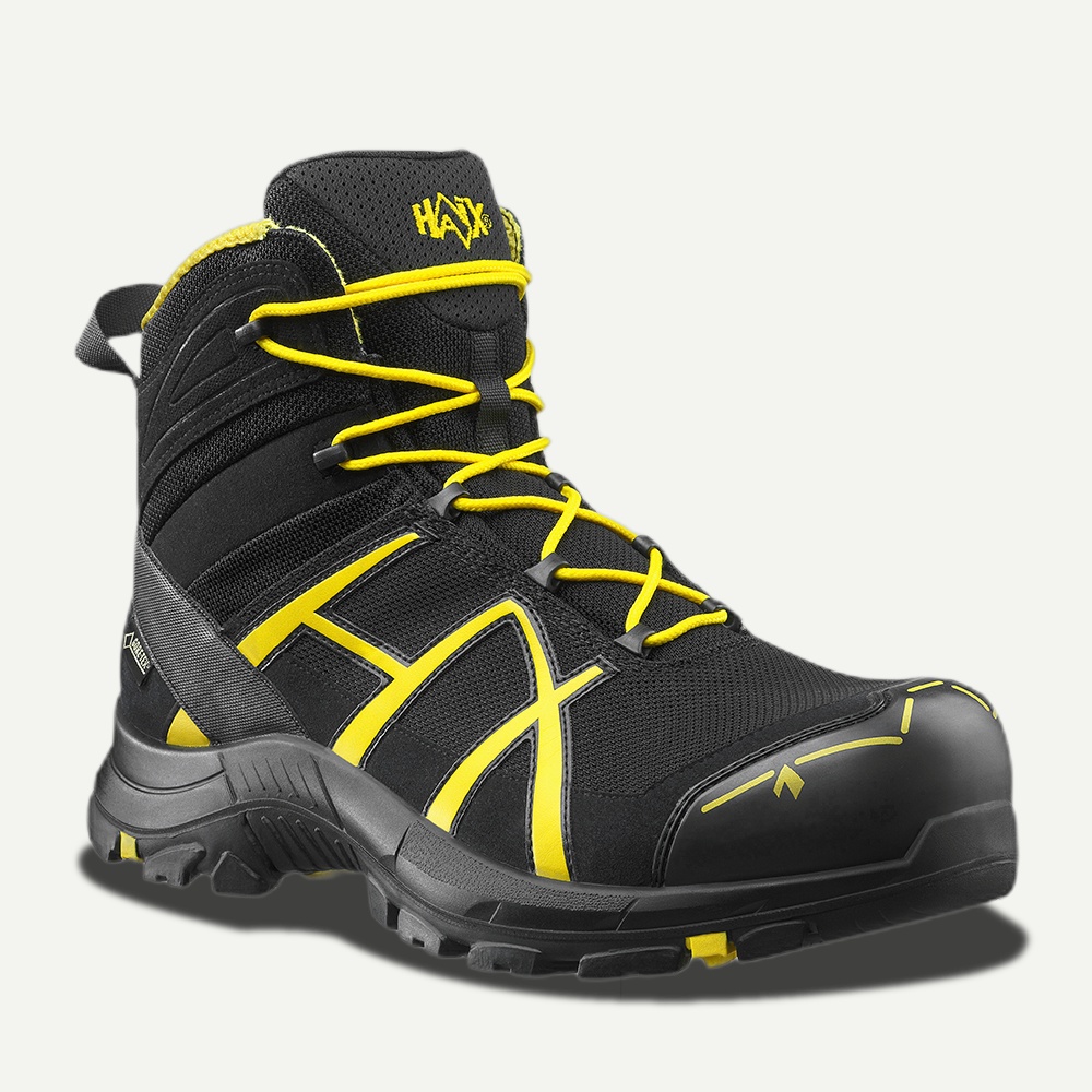 HAIX Black Eagle Safety 40 Mid black/yellow