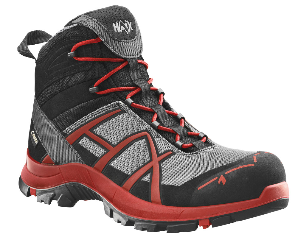 610020 HAIX Black Eagle Safety 40 Mid stone/red