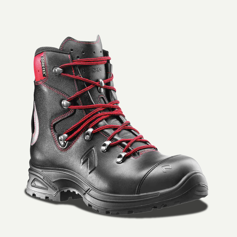 Stiefel, Stiefelette, Schnürstiefel, GORE-TEX, Schwarz