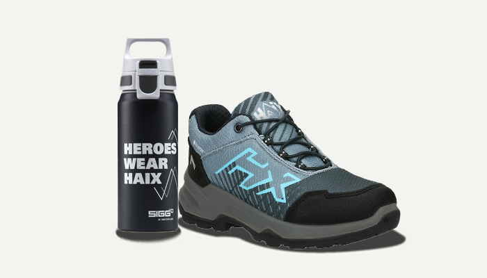 Achetez des chaussures pour enfants et recevez gratuitement une gourde SIGG.
